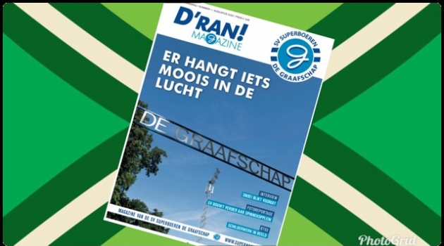 Eind van de week een nieuwe editie van D'ran!
