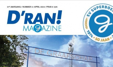 Gratis D'RAN! Magazine voor alle seizoenskaarthouders