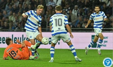 Puntendeling tussen FC Dordrecht en De Graafschap (1-1)